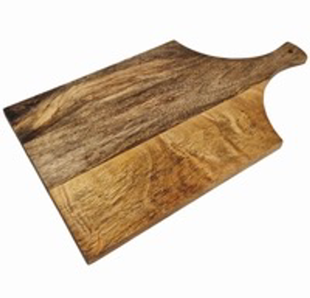 Snijplank mangohout greep recht