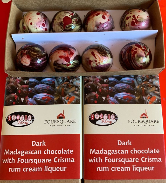 Foursquare dark Madagascan Rum Truffles