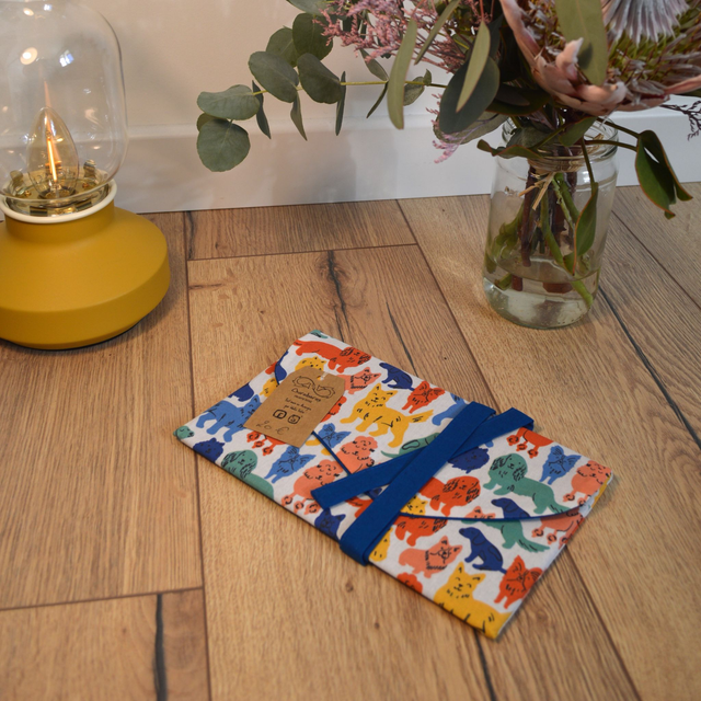 Protège livre, ECRIN POCHE Multi Toutou