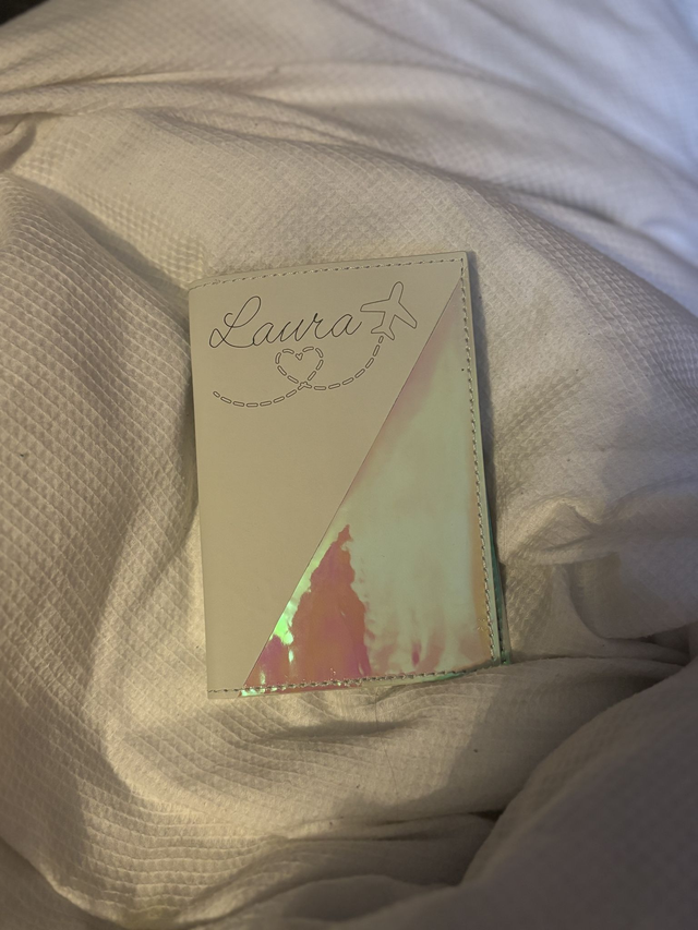 Passport Wallet | Grey | Engraved 