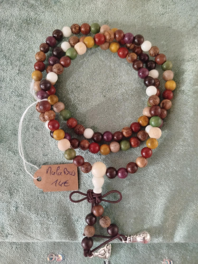 🌳 Mala en bois – Harmonie &amp; Ancrage