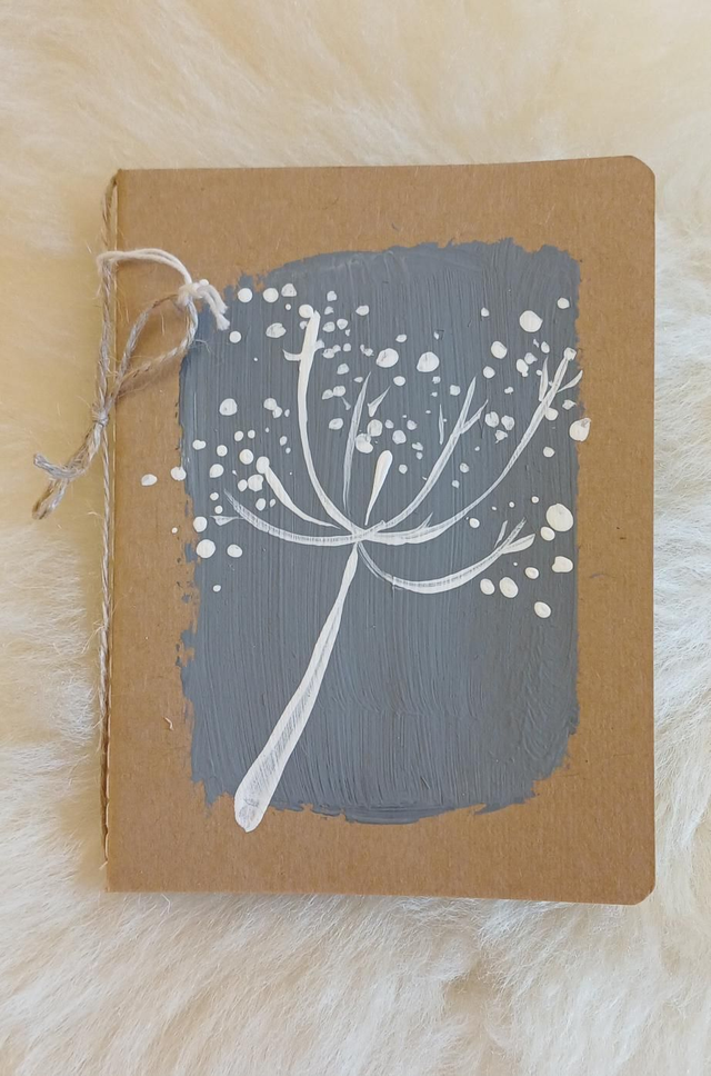 Handmade flower notelets