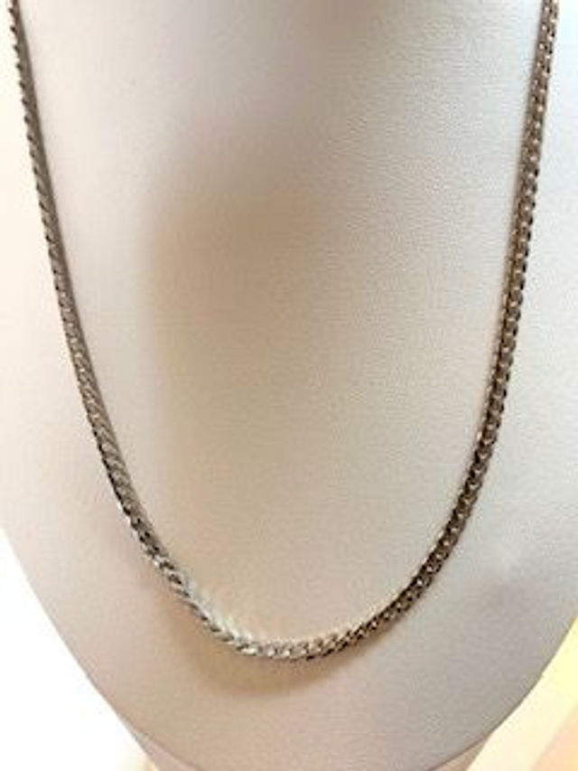 Chaîne collier mailles serpent