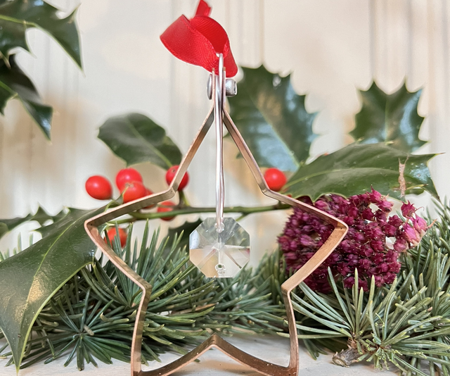 Mini Star Copper Decorations 