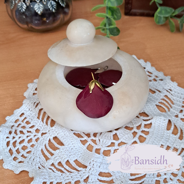 Pendentif Pétale de Rose