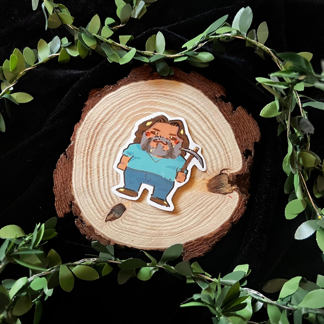 Sticker Minecraft // Steve