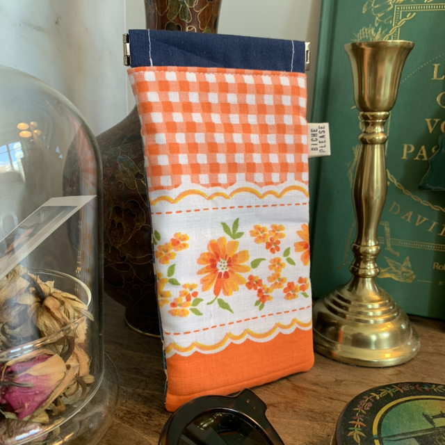 Étui à lunettes patchwork - taille M