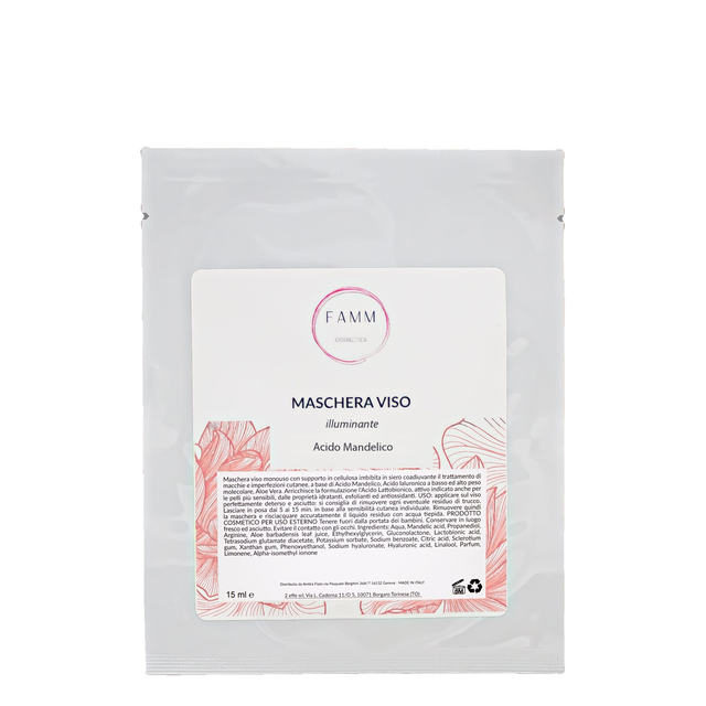 MASCHERA VISO ILLUMINANTE ACIDO MANDELICO