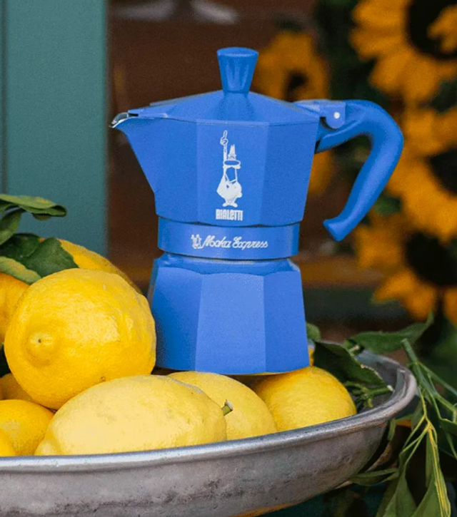 BIALETTI- Moka Express Blu 3 TAZZE