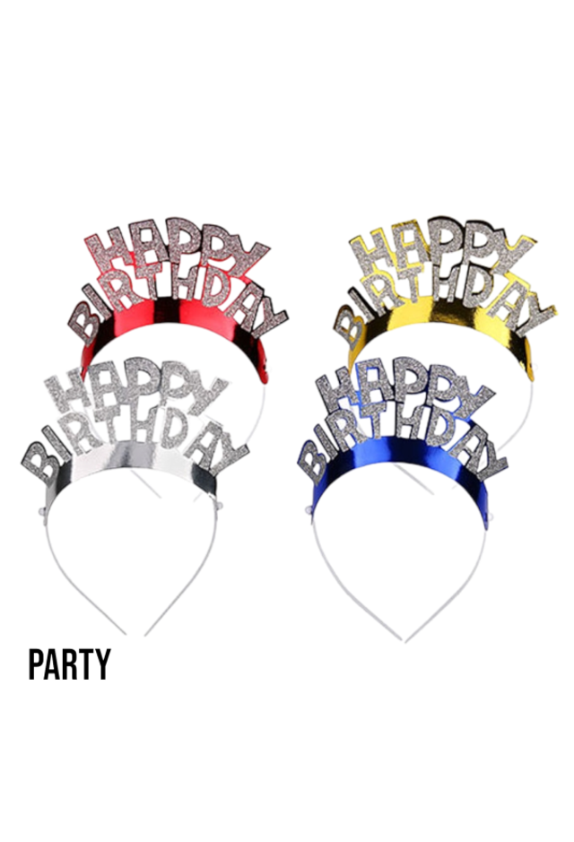 Haarreif Happy Birthday