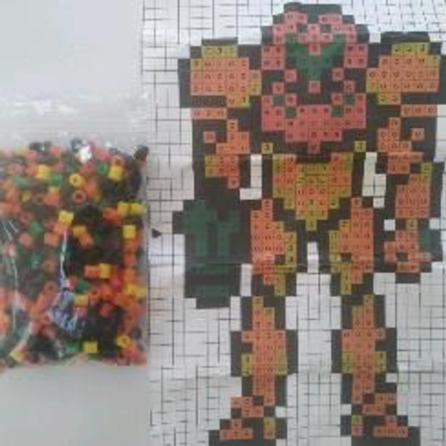 kit perles à repasser Metroid