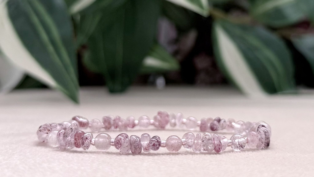 Bracelet | Quartz Fraise - Reliefs 2