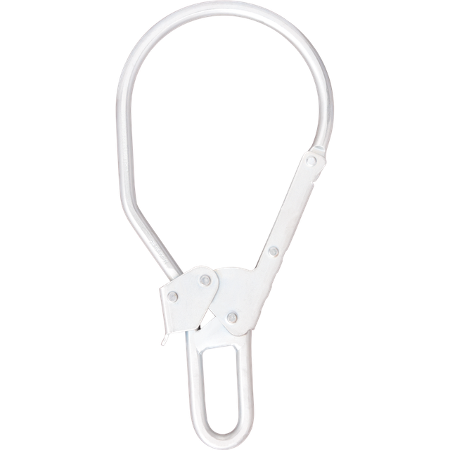 Crochet acier KRATOS verrouillage automatique double action