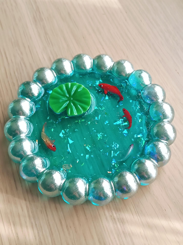 Plato de Estanque Koi