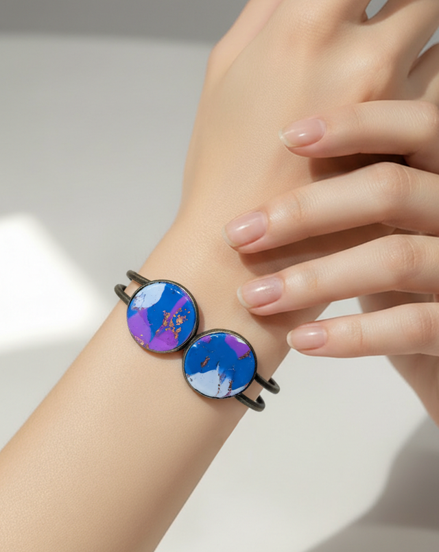 Bracelet Double Nébuleuse