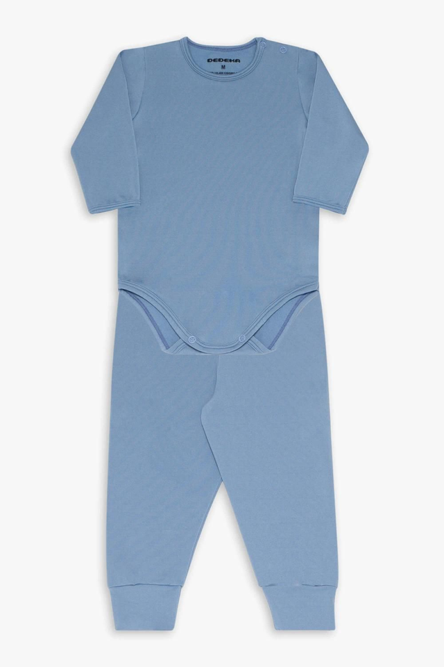 Kit Body e Calça Térmica Azul  Dedeka Tam. P