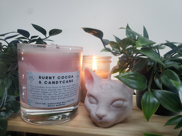 Cocoa & Candycane Soy Candle
