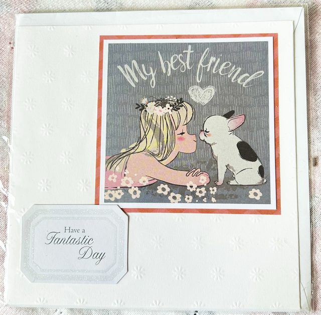 Best Friend Puppy Card