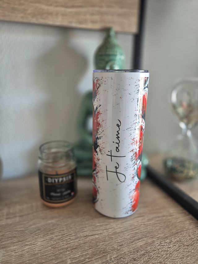 Tumbler &quot;je t&#039;aime &quot;