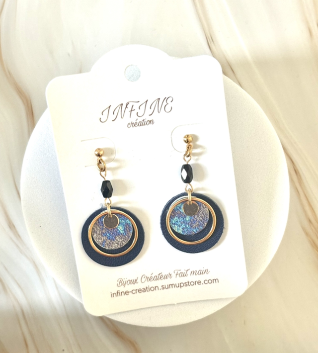 Boucles d’oreilles « Audacieuse Crépuscule »