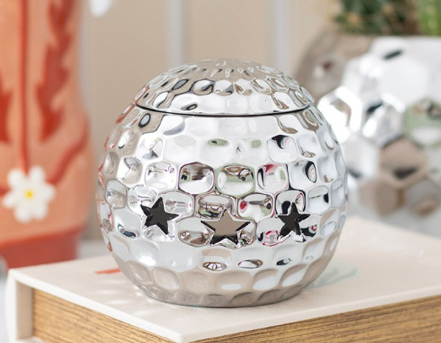 Brûleur boule disco Métalisée