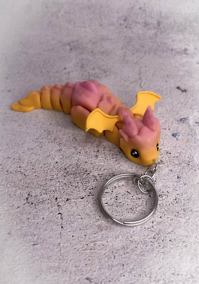 Klíčenka Dráček sakura