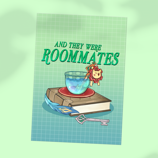 Print A5 THEY WERE ROOMMATES (version Haikaveh)