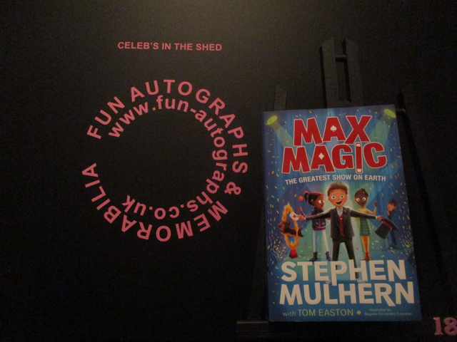 Stephen Mulhern 'Max Magic The Greatest Show On Earth' Authentic Autographed Paperback Book (18)