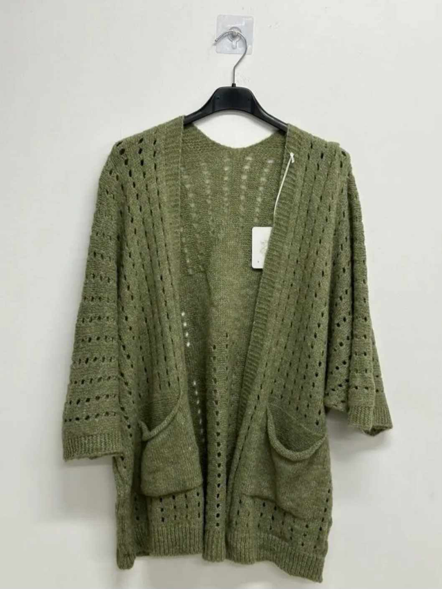 GILET KAKI CLAIR  ETOILE  