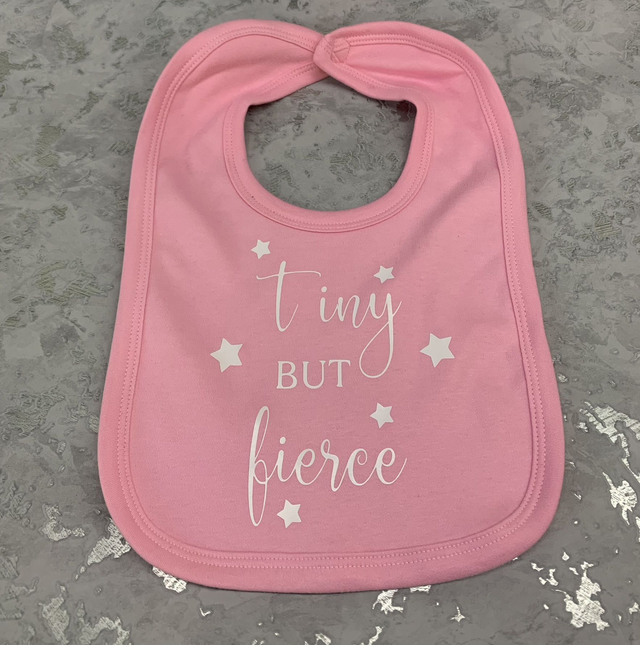 Tiny but fierce bib