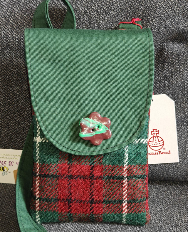 Harris tweed Moffat bag 