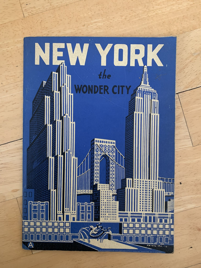 New York The Wonder City 1938
