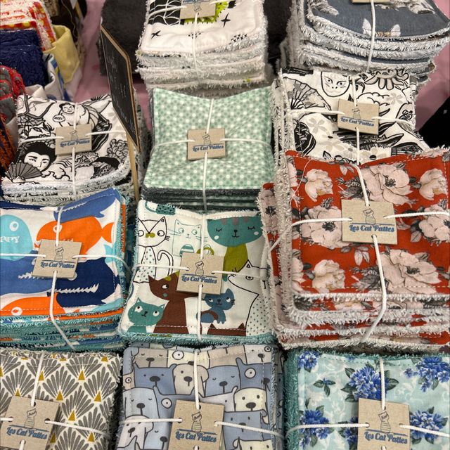 Lingettes ficelé lot 10 