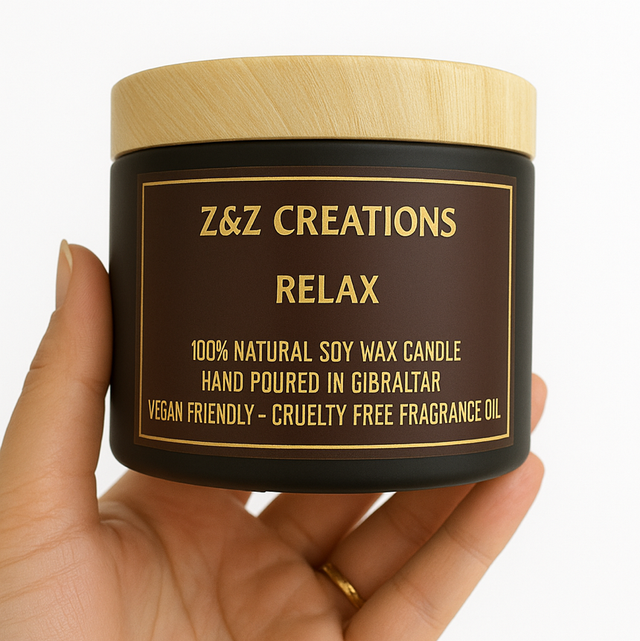 Large Therapy Candle