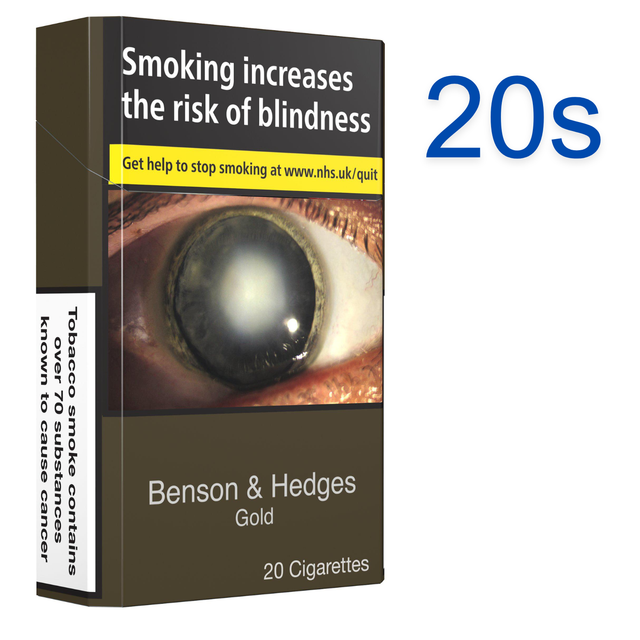 Benson &amp; Hedges Gold 20s