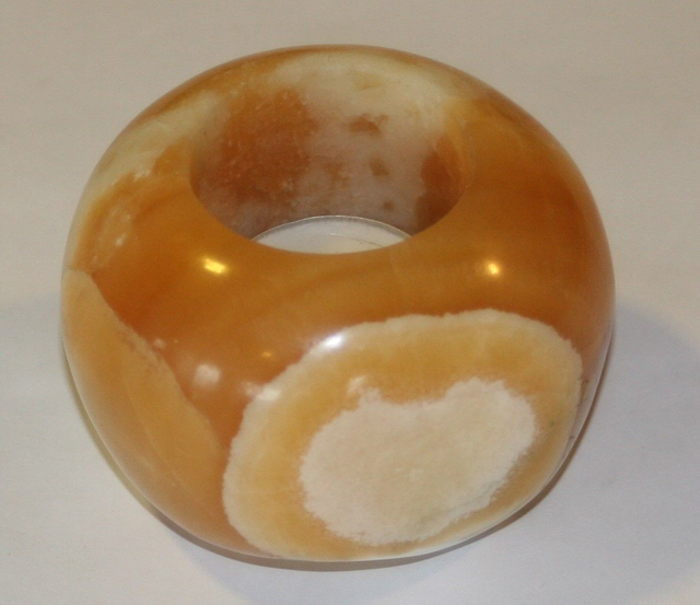 Teelichthalter Calcit