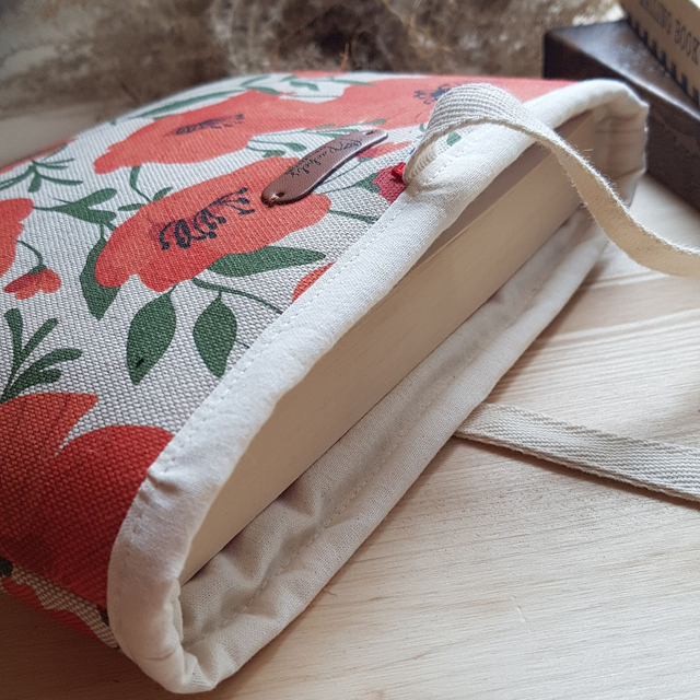 Pochette à livre - COQUELICOT