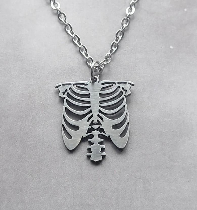 Ribcage Necklace 