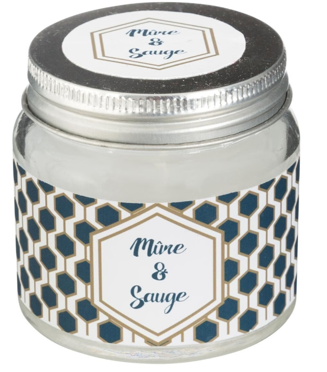 Bougie parfumée Mûre & Sauge – Atmosphera 🕯️