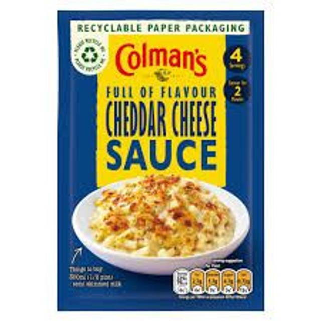 Colman's Cheddar Cheese Sauce 40g