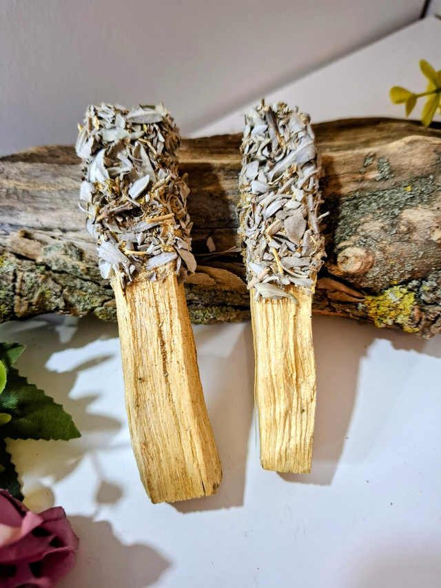 PALO SANTO CON SALVIA 