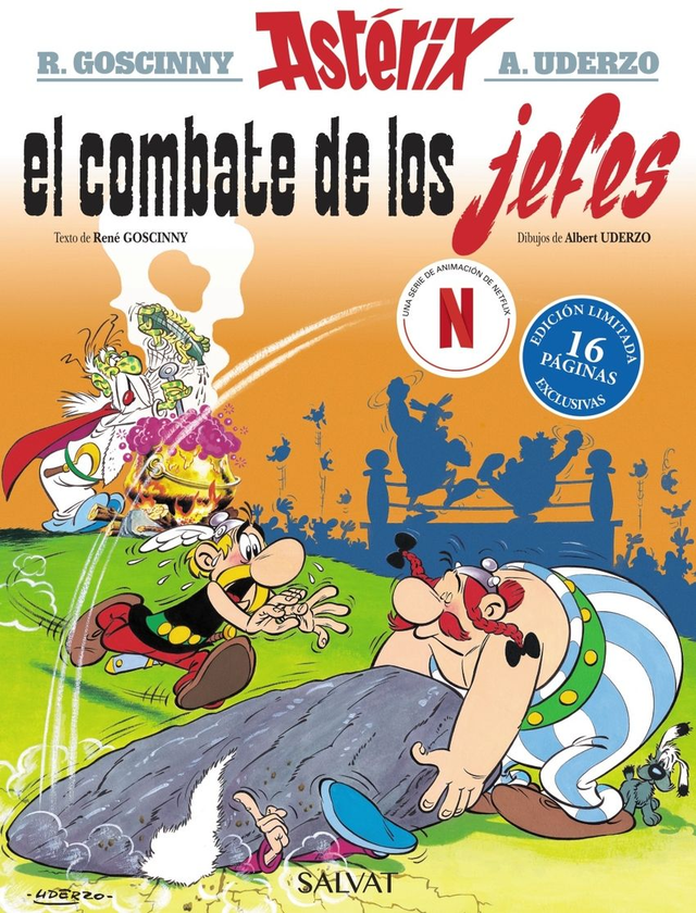 Astérix: El combate de los jefes – René Goscinny