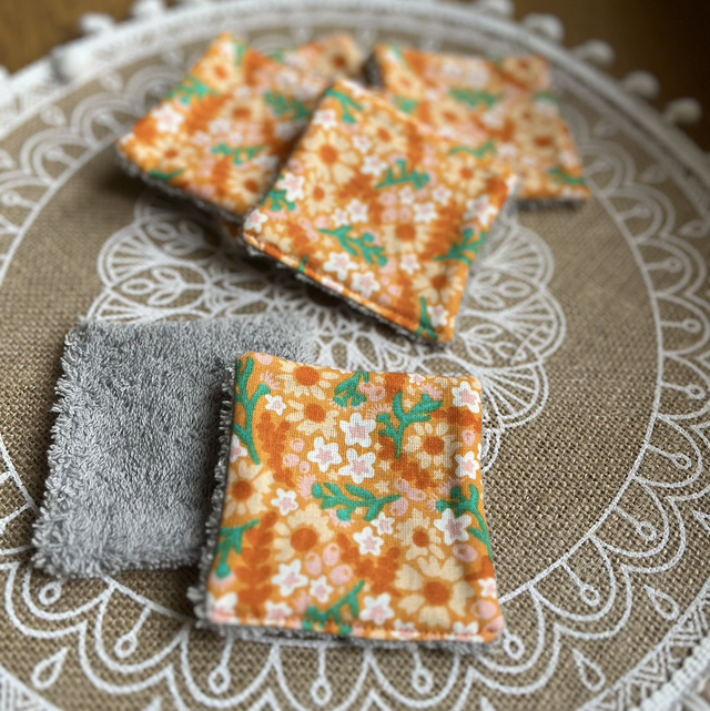 7 lingettes nettoyantes 