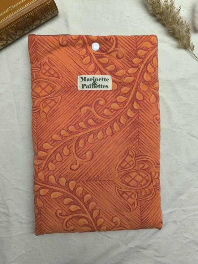 Pochette à livre broché - orange