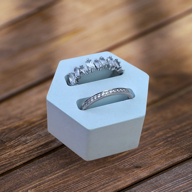 Ringhalter "Sechseck"