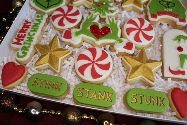 The Whole of Whoville Luxury Christmas Biscuits