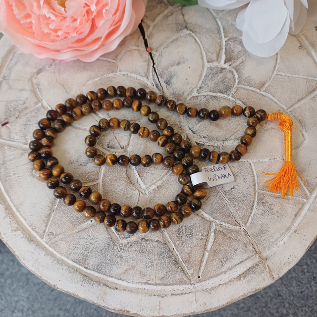 Mala Beads 108 - Tigers Eye