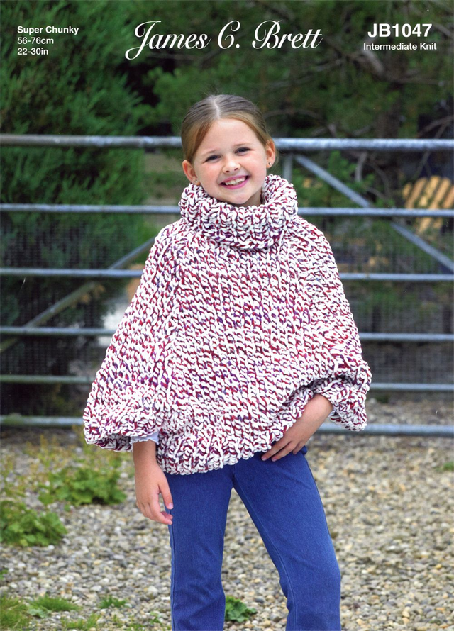 JB1047 Childrens Jumper Pattern