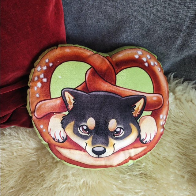 Soft Pillow Bretzel Shiba