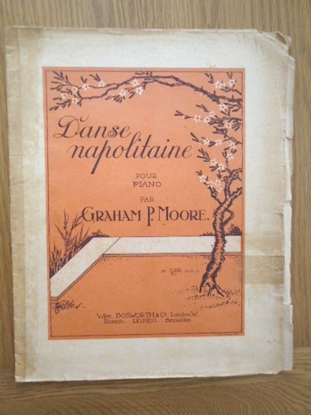 Danse Napolitaine Antique Sheet Music